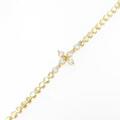 K18YG ダイヤモンド ブレスレット 0.25CT