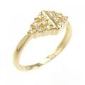 K18YG ダイヤモンド リング 0.15CT