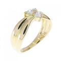 K18YG ダイヤモンド リング 0.20CT