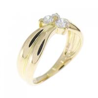 K18YG ダイヤモンド リング 0.20CT