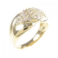 K18YG ダイヤモンド リング 0.36CT
