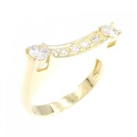 K18YG ダイヤモンド リング 0.40CT