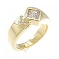 K18YG ダイヤモンド リング 0.732CT