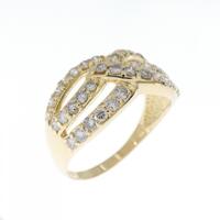 K18YG ダイヤモンド リング 1.00CT