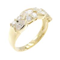 K18YG ダイヤモンド リング 1.10CT