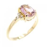 K18YG トルマリン リング