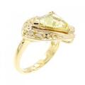 K18YG ベリル リング 2.05CT