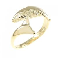 K18YG ホエール リング