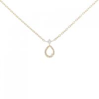 K18YG ムーンストーン ネックレス