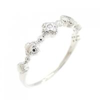 PT クローバー ダイヤモンド リング 0.02CT