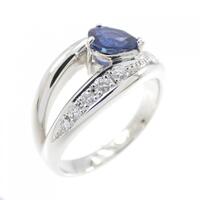 PT サファイヤ リング 0.55CT