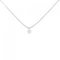 PT ソリティア ダイヤモンド ネックレス 0.10CT
