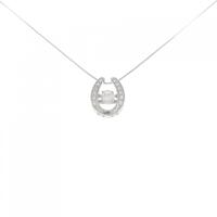 PT ダイヤモンド ネックレス 0.221CT F SI2 GOOD