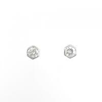 PT ダイヤモンド ピアス 0.30CT