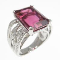 PT トルマリン リング 8.77CT