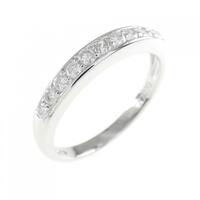 PT ハーフエタニティ ダイヤモンド リング 0.30CT