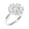 PT フラワー ダイヤモンド リング 1.53CT
