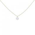 【リメイク】K18YG ダイヤモンドネックレス 0.221CT D I1 3EX H&C