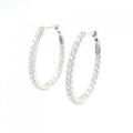 【新品】PT ダイヤモンド ピアス 1.002CT