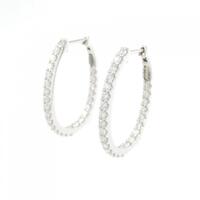 【新品】PT ダイヤモンド ピアス 1.002CT
