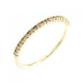アガット ダイヤモンドリング 0.08CT