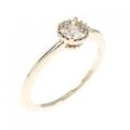 カシケイ ミル セッティング リング 0.30CT