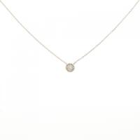 シエナ ロゼ ダイヤモンド ネックレス 0.07CT