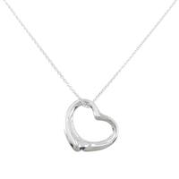 ティファニー オープンハート ネックレス