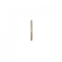 ヒロタカ インナーフック S ピアス 0.06CT 片耳