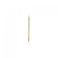 ヒロタカ ボウ ピアス 0.04CT 片耳