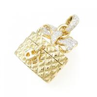 ポンテヴェキオ バッグ ダイヤモンドペンダント 0.85CT