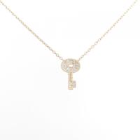 ヴァンドーム キー ダイヤモンドネックレス 0.06CT