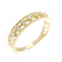 ヴァンドーム ダイヤモンドリング 0.10CT