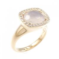 ヴェレッタ オッターヴァ ローズクオーツリング