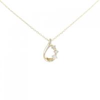 K10YG ダイヤモンド ネックレス 0.04CT