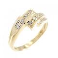 K18YG ダイヤモンド リング 0.08CT