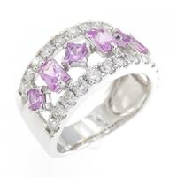 K18WG サファイヤ リング 拡散処理未検査 1.73CT