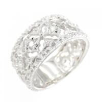 K18WG ダイヤモンド リング 0.31CT