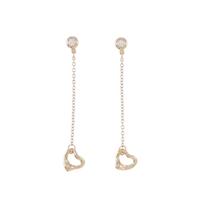 ティファニー バイザヤード オープンハート ピアス