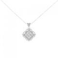 K18WG ダイヤモンド ネックレス 0.50CT