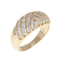 K18YG ダイヤモンド リング 1.01CT