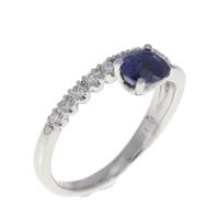 PT サファイヤ リング 0.40CT