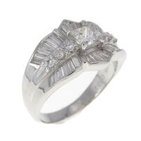 PT ダイヤモンド リング 0.337CT