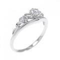 PT ティアラ ダイヤモンド リング 0.186CT