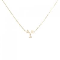 ノジェス イニシャルY ダイヤモンド ネックレス