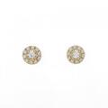 K18YG ダイヤモンド ピアス 0.18CT
