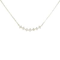 【リメイク】K18YG ダイヤモンド ネックレス 0.30CT