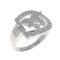 PT ホース ダイヤモンド リング 0.11CT