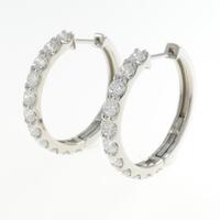 【新品】プラチナダイヤモンド ピアス 1.011CT 1.008CT F VVS1?SI2 EX?GOOD