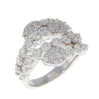 750WG ダイヤモンド リング